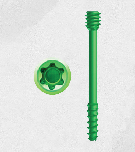 Orthopedic bone screws and staples for surgical fixation